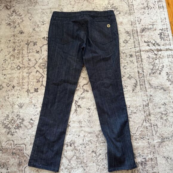 TORY BURCH dark wash jeans size 32 - Picture 3 of 3